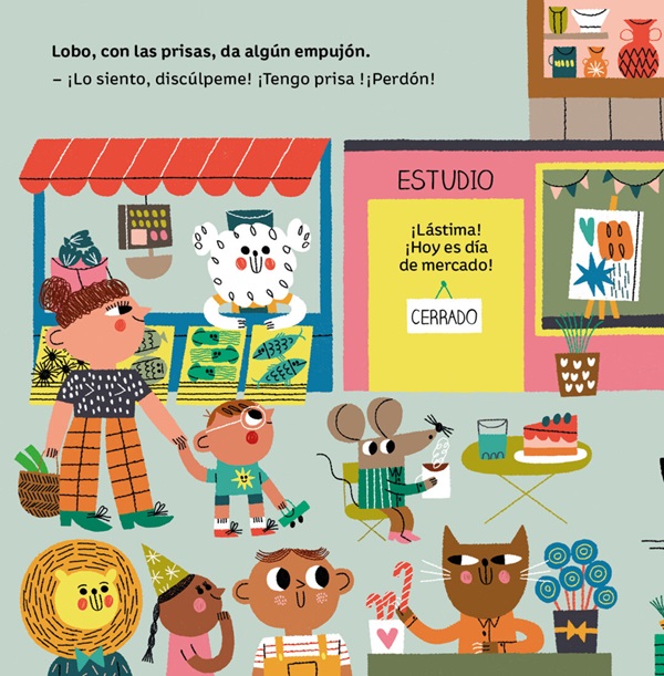 Ilustración de ¡Corre, Lobo, corre!
