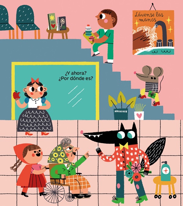 Ilustración de ¡Corre, Lobo, corre!