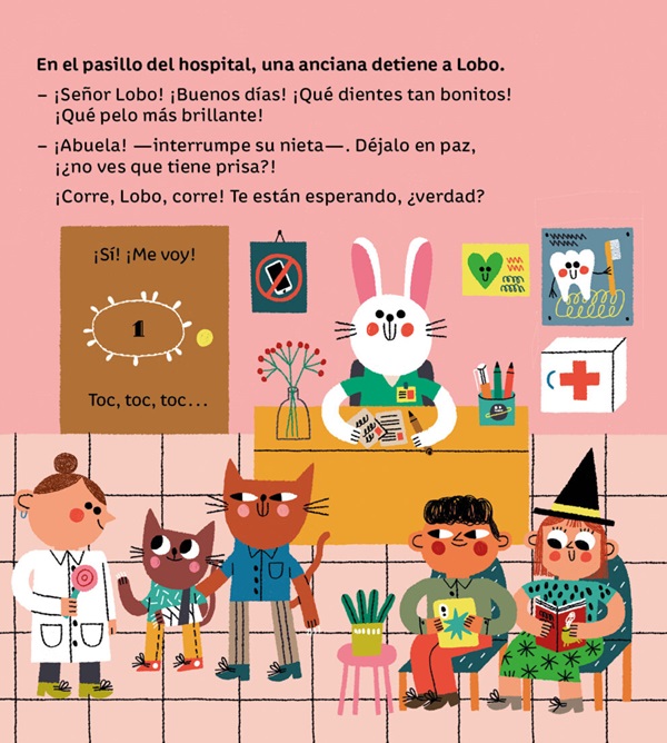Ilustración de ¡Corre, Lobo, corre!
