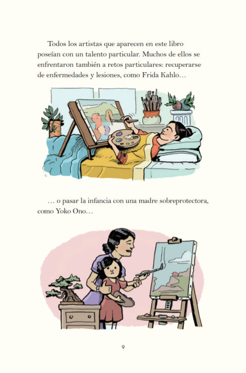 Ilustración de NIÑOS ARTISTAS