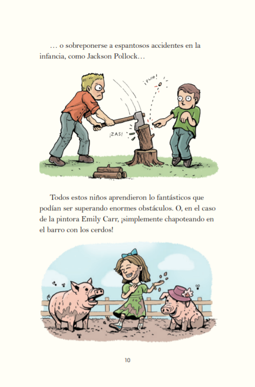 Ilustración de NIÑOS ARTISTAS