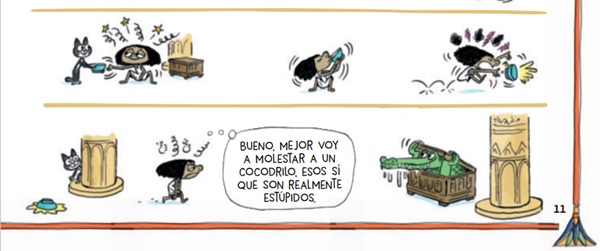 Ilustración de Atlas histórico de niños y niñas verdaderamente terribles