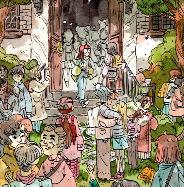 Ilustración de Melvina y el secreto de la serpiente