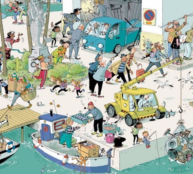 Ilustración de ¡Veo, veo! Los oficios