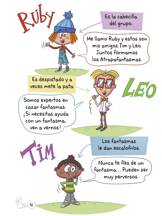 Ilustración de Los Atrapafantasmas. Una momia terrorífica