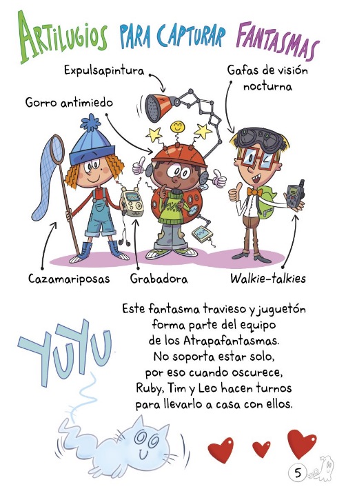 Ilustración de Los Atrapafantasmas. Una momia terrorífica
