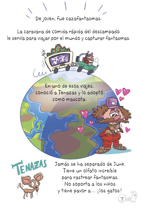Ilustración de Los Atrapafantasmas. Una momia terrorífica