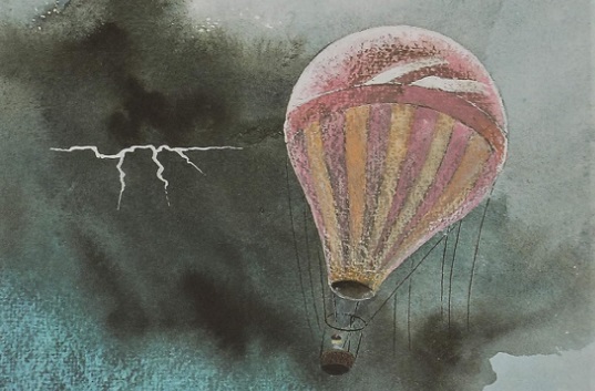 Ilustración de Un Viaje Peligroso