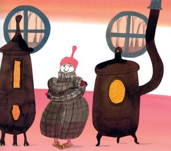 Ilustración de Señor Abrigos