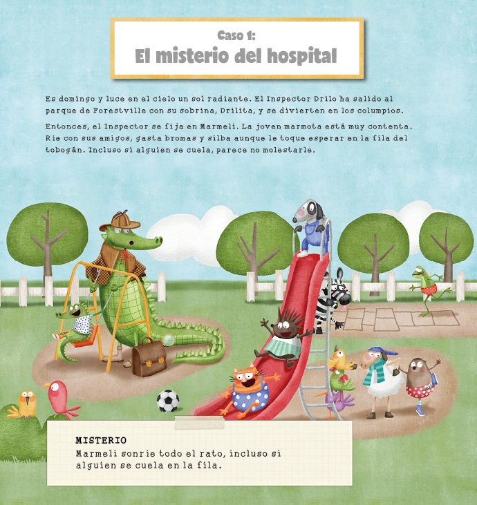 Ilustración de Los casos del Inspector Drilo