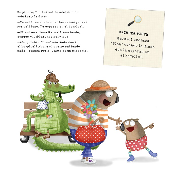Ilustración de Los casos del Inspector Drilo