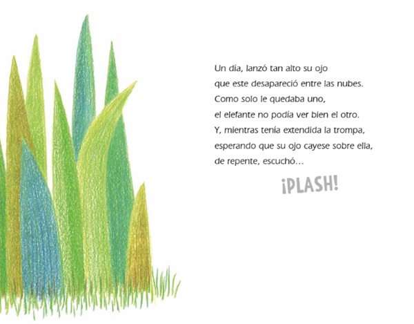 Ilustración de EL ELEFANTE QUE PERDIÓ SU OJO
