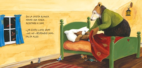 Ilustración de ¡UN BESO DE BUENAS NOCHES!
