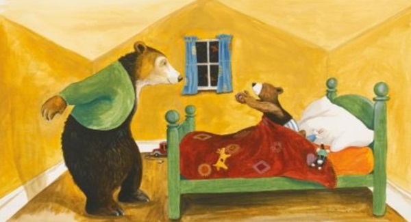 Ilustración de ¡UN BESO DE BUENAS NOCHES!