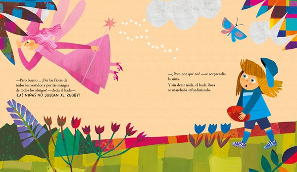 Ilustración de EL HADA ROSA