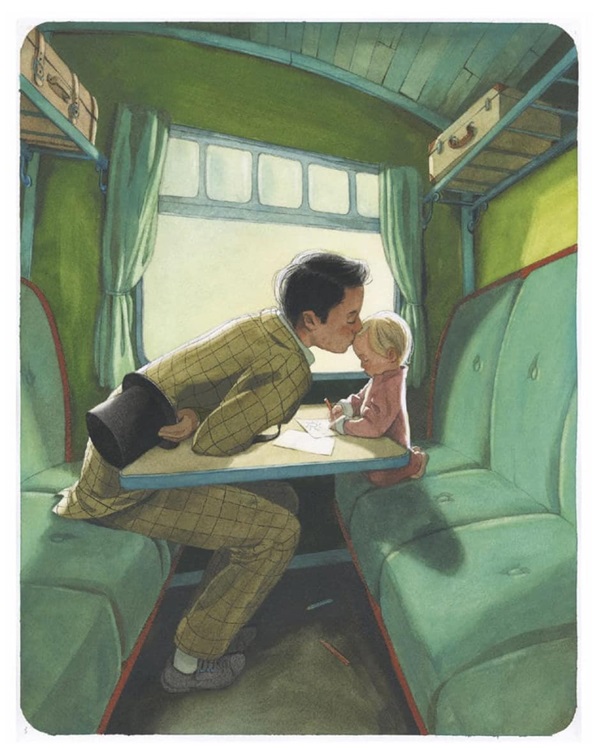 Ilustración de Papá
