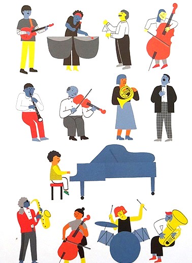 Ilustración de ¡Suena el piano!