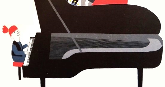 Ilustración de ¡Suena el piano!