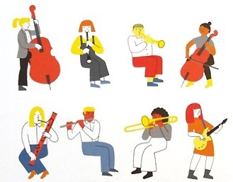 Ilustración de ¡Suena el piano!