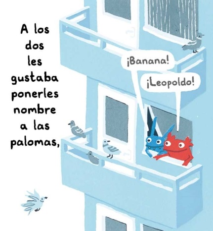 Ilustración de Alfonsito y Natalufi