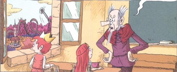 Ilustración de Emilio y Margot