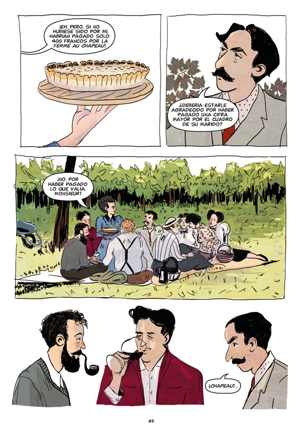 Ilustración de Gertrude Stein y la generación perdida
