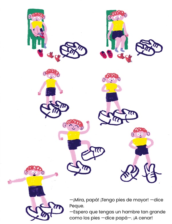 Ilustración de Más mayor