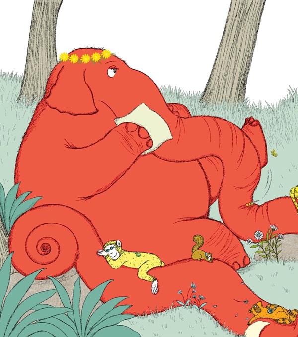 Ilustración de LA ELEFANTA