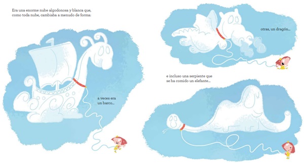 Ilustración de La nube de Greta