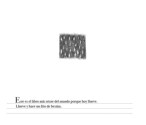 Ilustración de EL LIBRO MÁS TRISTE DEL MUNDO