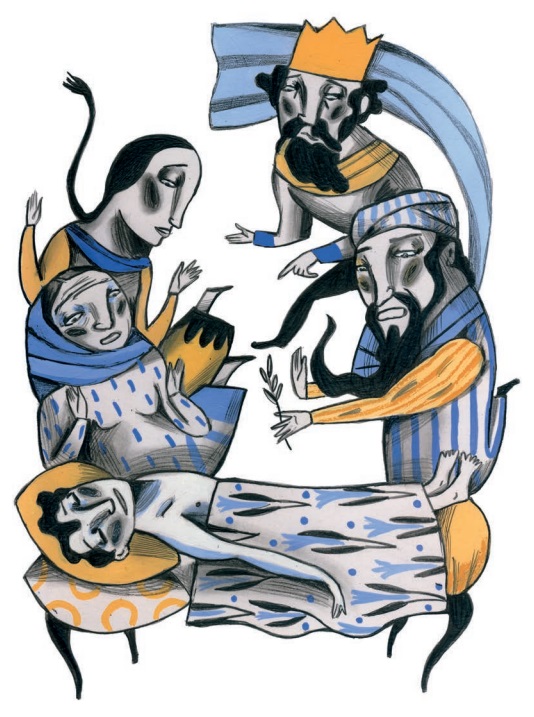 Ilustración de Los cuentos de Lesbos