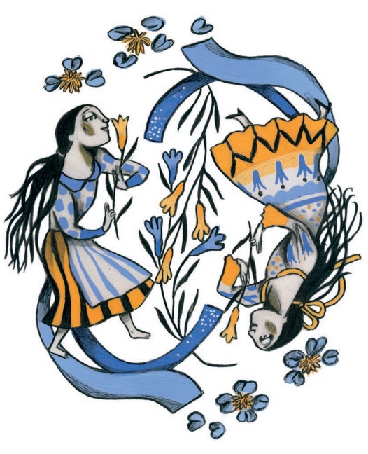 Ilustración de Los cuentos de Lesbos