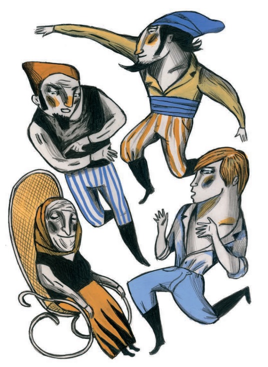 Ilustración de Los cuentos de Lesbos