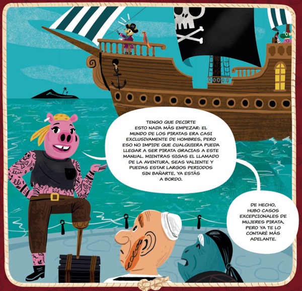 Ilustración de Manual para piratas