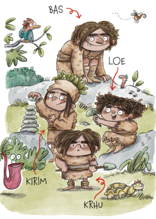 Ilustración de LA TRIBU DE KAI I y II