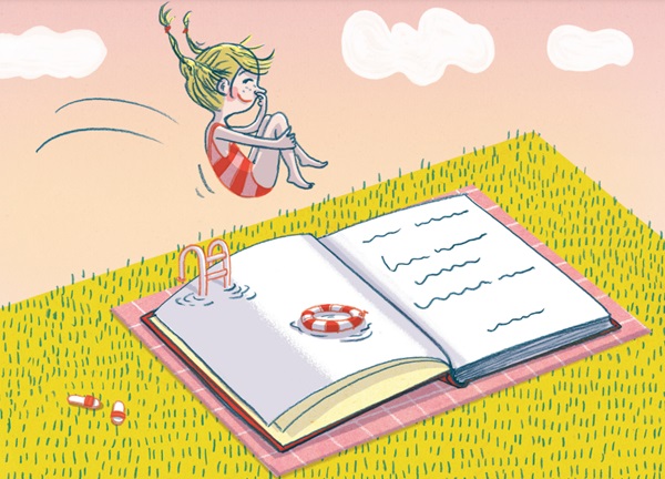 Ilustración de LEER NO ES UN ROLLO