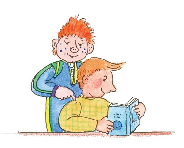Ilustración de LEER NO ES UN ROLLO