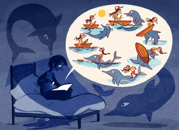 Ilustración de LEER NO ES UN ROLLO