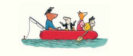 Ilustración de Un viaje por el mundo con amigos
