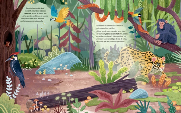 Ilustración de PLANTAS QUE HABLAN, ANIMALES QUE CANTAN