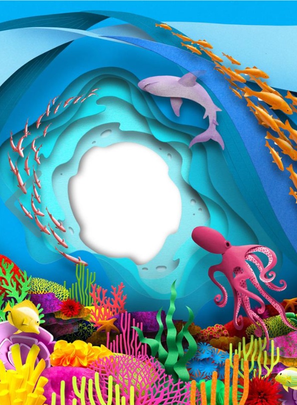 Ilustración de UN OCÉANO A CAPAS