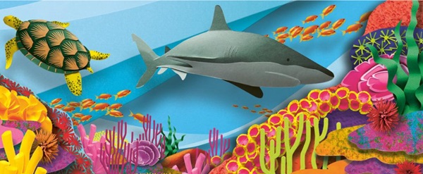 Ilustración de UN OCÉANO A CAPAS
