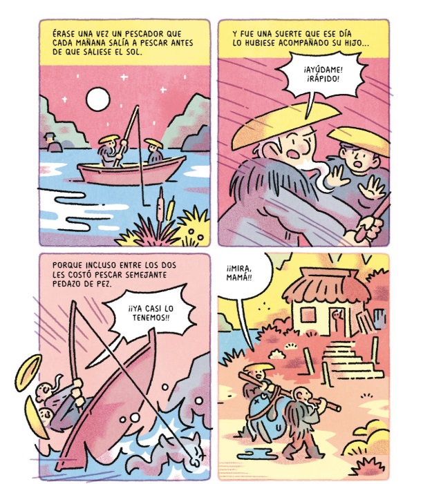Ilustración de La pequeña genia y el monstruo del valle