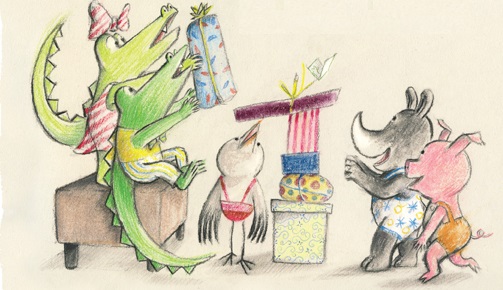 Ilustración de LA FIESTA DE CUMPLEAÑOS