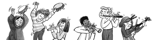 Ilustración de El nuevo de la clase