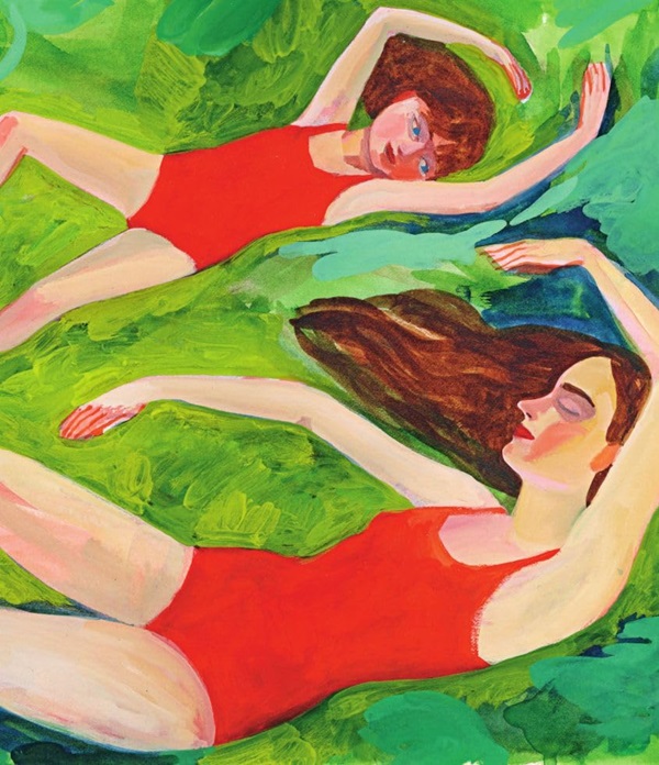 Ilustración de BUCEAR EN VERANO