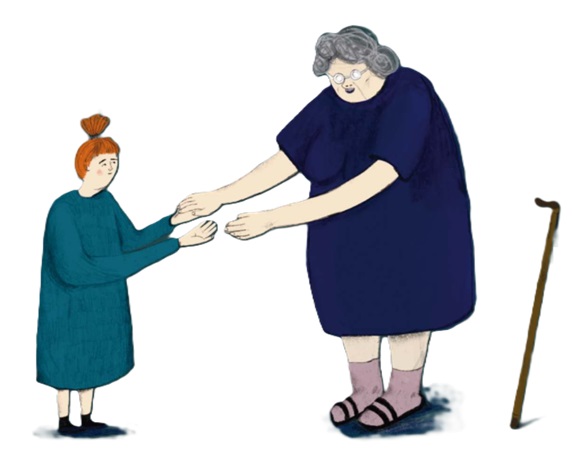 Ilustración de MI ABUELA NO SABE QUIÉN SOY