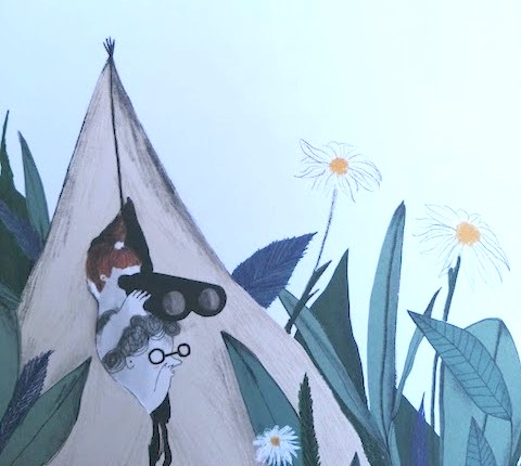 Ilustración de MI ABUELA NO SABE QUIÉN SOY