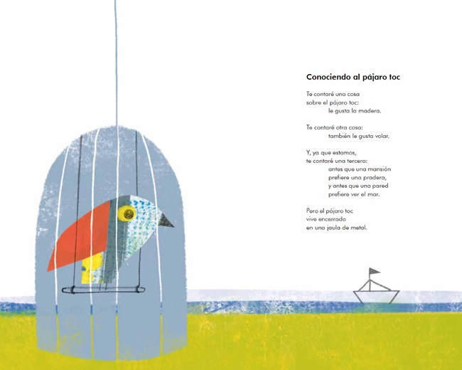 Ilustración de LA CANCIÓN DEL PÁJARO TOC