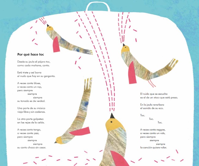 Ilustración de LA CANCIÓN DEL PÁJARO TOC